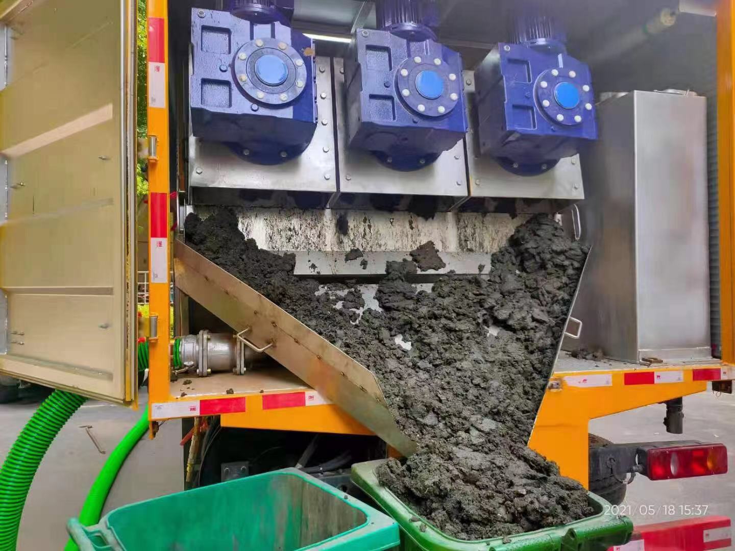 利津化粪池清掏城市维护站-泥浆净化干湿分离处理